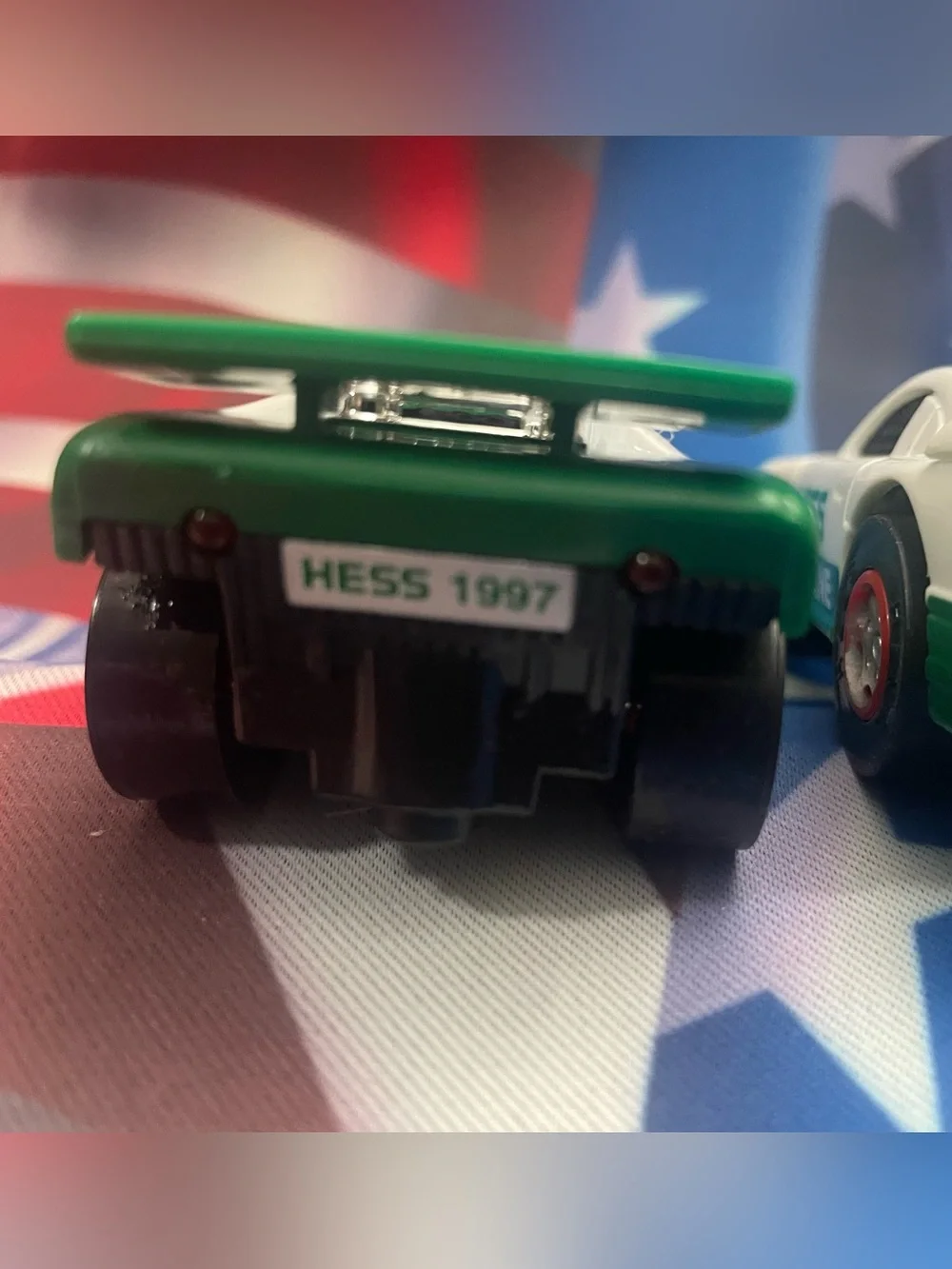 2 HESS Racers Racing Cars w/ Lights 4” 1997
